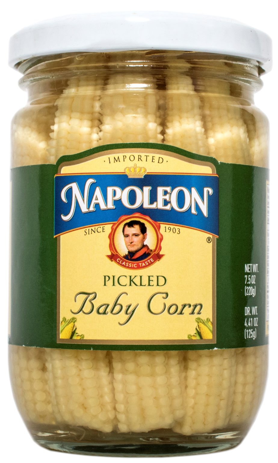 Pickled Baby Corn 7.5oz - The Napoleon Co.